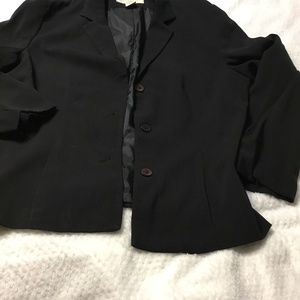 Women’s black blazer